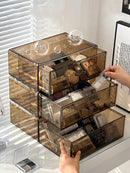 Axyaa Acrylic Makeup Organizer for Cosmetics and Brushes