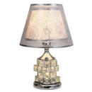 Golden Crystal Table Lamp - European Luxury Style - Axyaa Brand