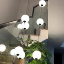 Axyaa Modern Dining Room Pendant Light Indoor LED Chandelier Ceiling Lamp