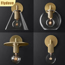 Axyaa LED Copper Wall Lamp for Restaurant Living Room TV Background Lighting