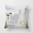 Axyaa Christmas Tree Throw Pillow Cover - Festive Home Decor