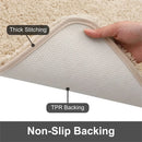 Axyaa Plush Non-Slip Bathroom & Kitchen Floor Mat - Soft, Absorbent, Luxurious Rug