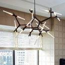 Axyaa Satellite LED Chandelier for Home Decor Lighting