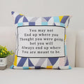 Axyaa Nordic Elk Ins Print Cushion Cover Sleep Sofa Pillow Case Office Home Decor