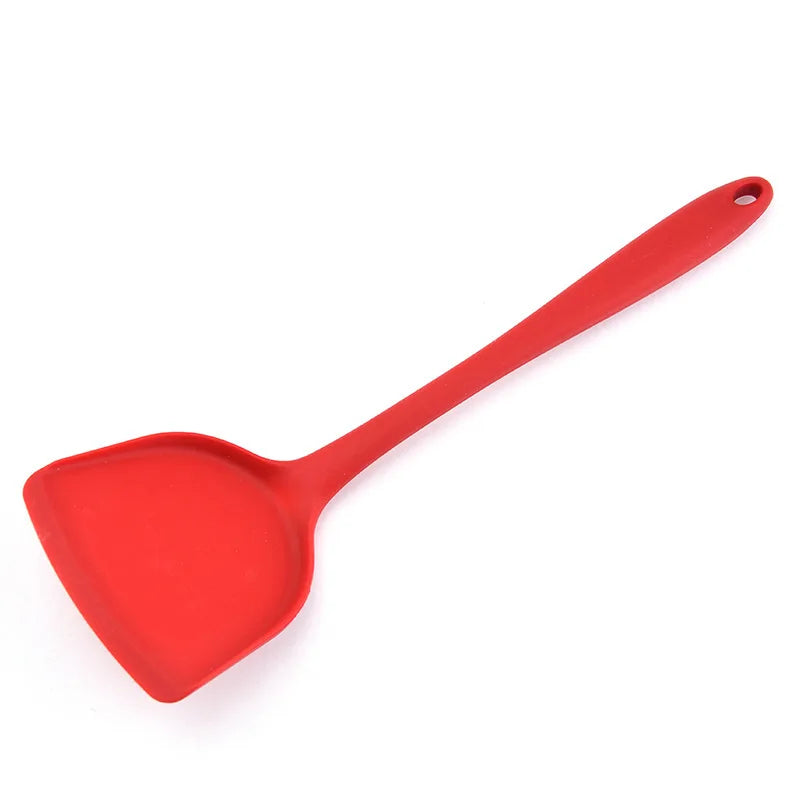 Axyaa Silicone Kitchen Spatula Scraper for Cooking and Baking