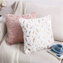 Axyaa Gold Velvet Feather Pillow Covers - Nordic Cushion Cover 45x45