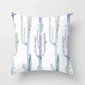 Axyaa Cactus Plants Pattern Cushion Cover Throw Pillow Decor Sofa Pillowcase