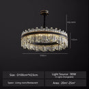 Axyaa European Crystal Chandelier: Elegant Lighting for Home