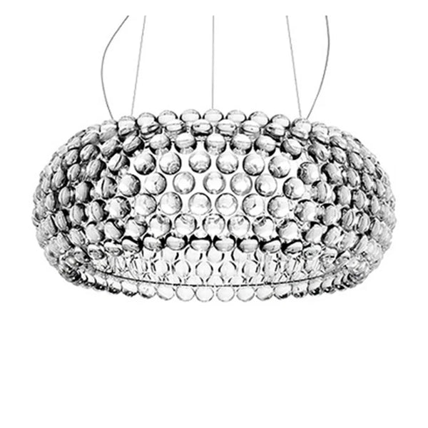 Axyaa Crystal Pendant Lamp: Artistic Nordic LED Lighting for Living Room Bedroom