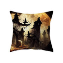 Axyaa Halloween Scarecrow Pattern Pillowcase for Office, Living Room, Sofa, Car.
