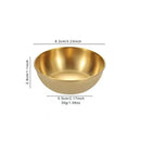 Axyaa Stainless Steel Spice Dish Set