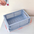 Axyaa Ins Folding Storage Rack Box | Portable Organizer for Desktop, Food, Toys & Stationery