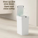 Axyaa Smart Trash Can for Narrow Spaces: Auto Sensor, Dual Orientation (Vertical/Horizontal)