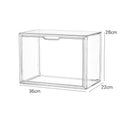 Acrylic Handbag Organizer Storage Box for Shoes and Dolls, Stackable Transparent Cabinet by Axyaa