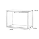Acrylic Handbag Organizer Storage Box for Shoes and Dolls, Stackable Transparent Cabinet by Axyaa