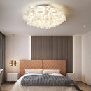 Axyaa Acrylic Flower LED Ceiling Light for Bedroom, Living Room, Children's Room.