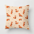 Axyaa Cartoon Animal Cushion Cover 45*45 Sofa Pillowcase Decorative Throw Pillow