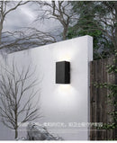 Axyaa Waterproof Dual-Head LED Wall Sconces Aluminum Indoor/Outdoor Lighting