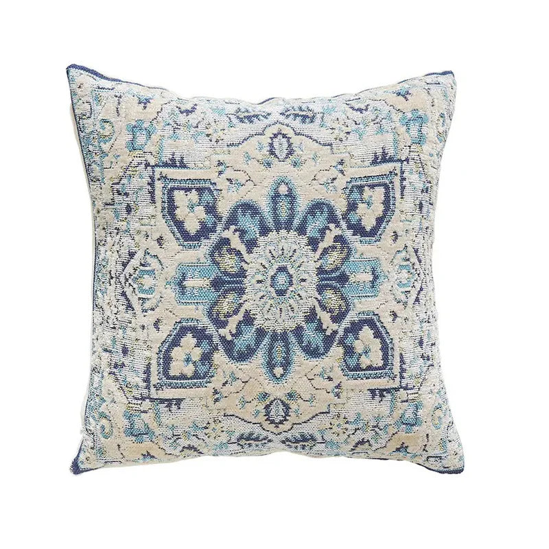 Luxury Chenille Cushion Cover Set for Stylish Living Room Decor by Axyaa