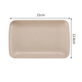 Axyaa Plastic Food Storage Tray Multi-Function Fruit Plate Kitchen Organizer