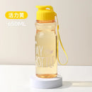 Axyaa Portable Sports Water Bottle Large Capacity Fitness Drinkware
