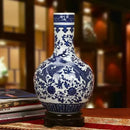 Axyaa Blue and White Porcelain Vases Home Decor Ornaments and Crafts
