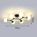 Axyaa Dining Room Chandelier Pendant Lights Ceiling Lamps Glamorous Indoor Lighting
