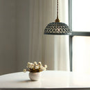 Axyaa Bule Ceramic LED Pendant Lamp for Bedroom Restaurant Bar - Modern Nordic Lighting