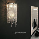 Axyaa LED Crystal Wall Lamp Modern Minimalist Decorative Lighting for Hotel & Home