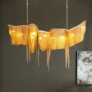 Axyaa Chain Pendant Vintage Chandelier for Restaurant and Living Room