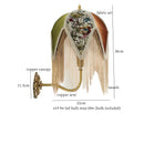 Axyaa Vintage Fabric Tassel LED Wall Lamp – Copper Arm Design