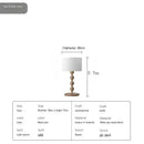 Axyaa Wooden Art LED Floor Lamp for Modern Minimalist Living Room, Bedroom, Study - High-End Decor Lighting