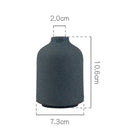 Axyaa Mini Ceramic Vase Matte Glazed Decoration Hydroponic Small Vase Home Decor
