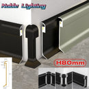 Axyaa LED Skirting Line Aluminum Profile for Customized Backlight Channel