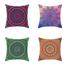 Axyaa Bohemian Geometric Polyester Pillowcase 45x45cm for Home Decor