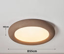 Axyaa Nordic Wabi Sabi Cream Ceiling Light for Minimalist Living Spaces