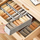 Axyaa Stackable Socks Storage Bins Set - Versatile Organizer for Bedroom Closet