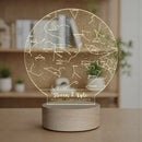 Axyaa Star Map Night Light Custom Name/Date USB Lamp - Anniversary Wedding Birthday Gift