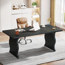 Axyaa 63" Executive Desk: Spacious Computer & Gaming Table for Home Office