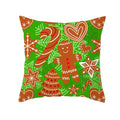 Axyaa Christmas Tree Print Pillow Case - 45x45cm