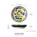 Axyaa Camellia Flower Ceramic Coffee Mug with Lid