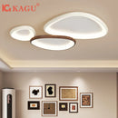 Axyaa Nordic Clouds LED Ceiling Light - Dimmable Modern Fixture for Atmospheric Home Lighting