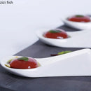Axya Spoon Shape Seasoning Dish Set for Serving Sauces and Desserts