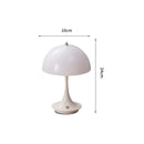 Axya LED Mushroom Table Lamp - 3 Lighting Modes, USB Charging, Dimmable Night Light