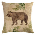 Axyaa Forest Animals Print Pillowcase Square Decor for Home and Office
