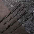 Axya Metal Alloy Chopsticks Set for Sushi Reusable Tableware