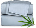Axyaa Bamboo Viscose Bed Sheet Set, Luxuriously Soft & Cooling, Double S