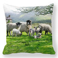 Axyaa Santa Print Pillowcase for Christmas and New Year Decor