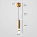 Axyaa Nordic LED Wall Lamp for Adjustable Indoor Lighting and Home Decor