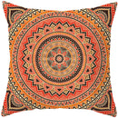 Axyaa Mandala Print Square Pillowcase - Home Decor Cushion Cover